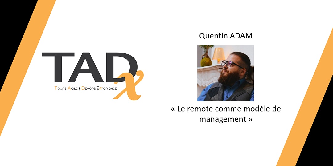 “Le remote comme modèle de management” Live avec TADx